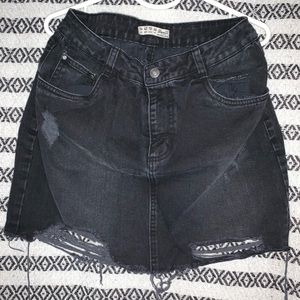 Denim skirt